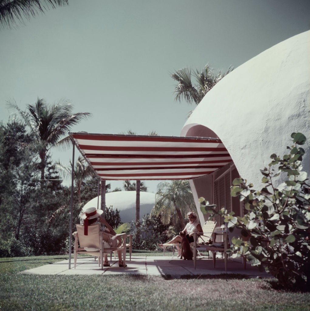 Slim Aarons, Hobe Sound Bubble Houses Slim Aarons, Hobe Sound Bubble Houses