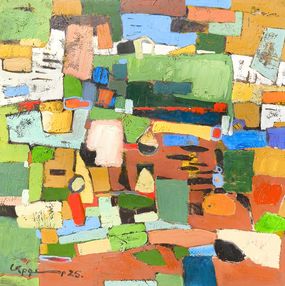 Gemälde, Patchwork of Nature’s, Abgar Khachatryan