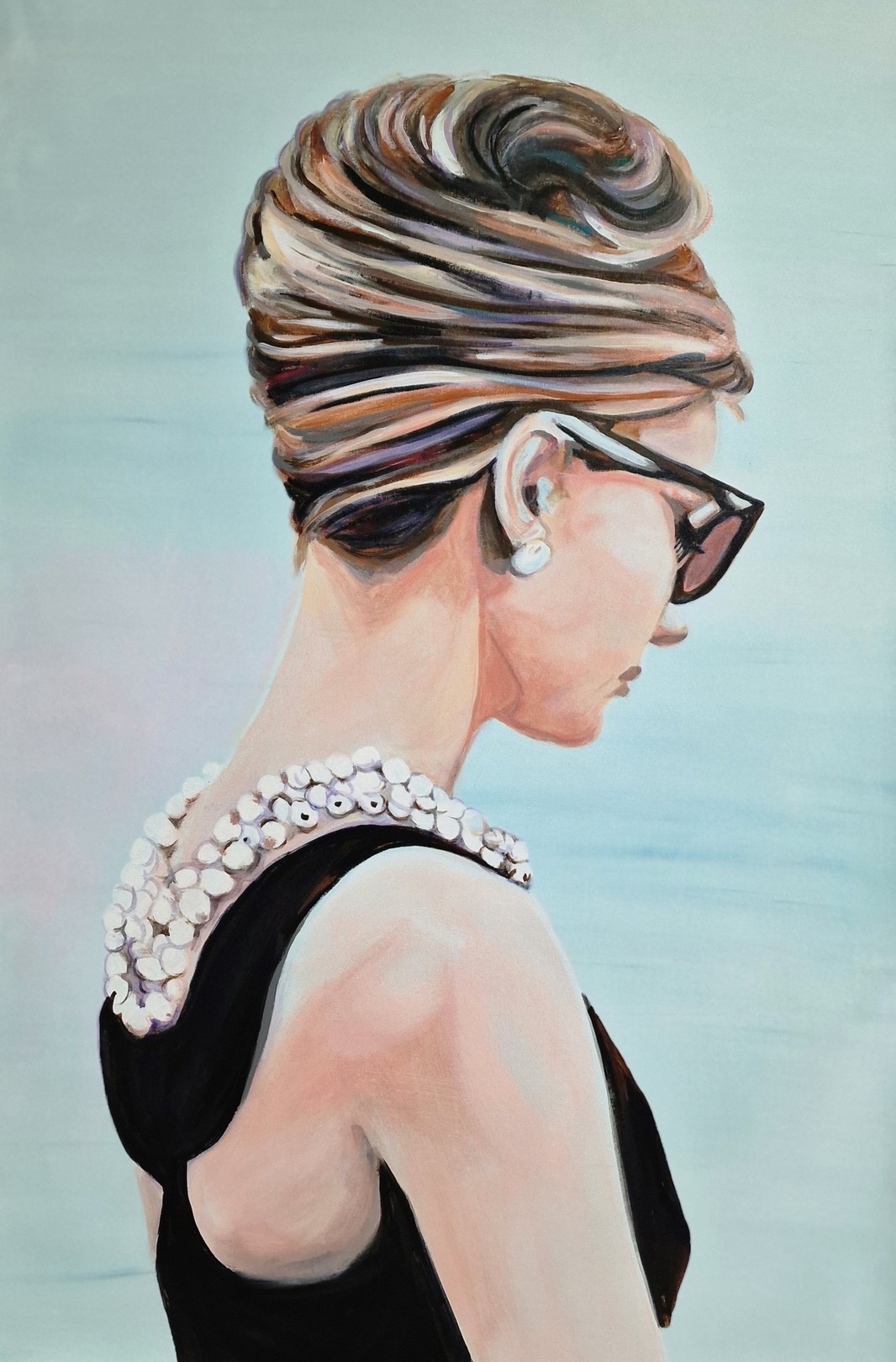 Alexandra Djokic, Lady with a Pearl Necklace Alexandra Djokic, Lady with a Pearl Necklace
