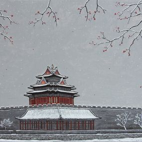 Painting, Beautiful Snow, Jia Yuan Hua