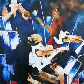 Gemälde, Symphonie céleste, Françoise Souriau