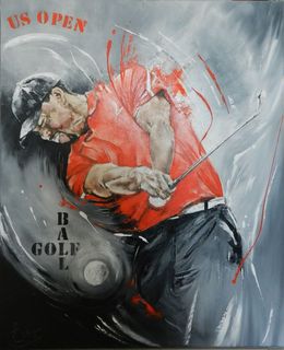 Peinture, Le swing de Tiger, Françoise Souriau