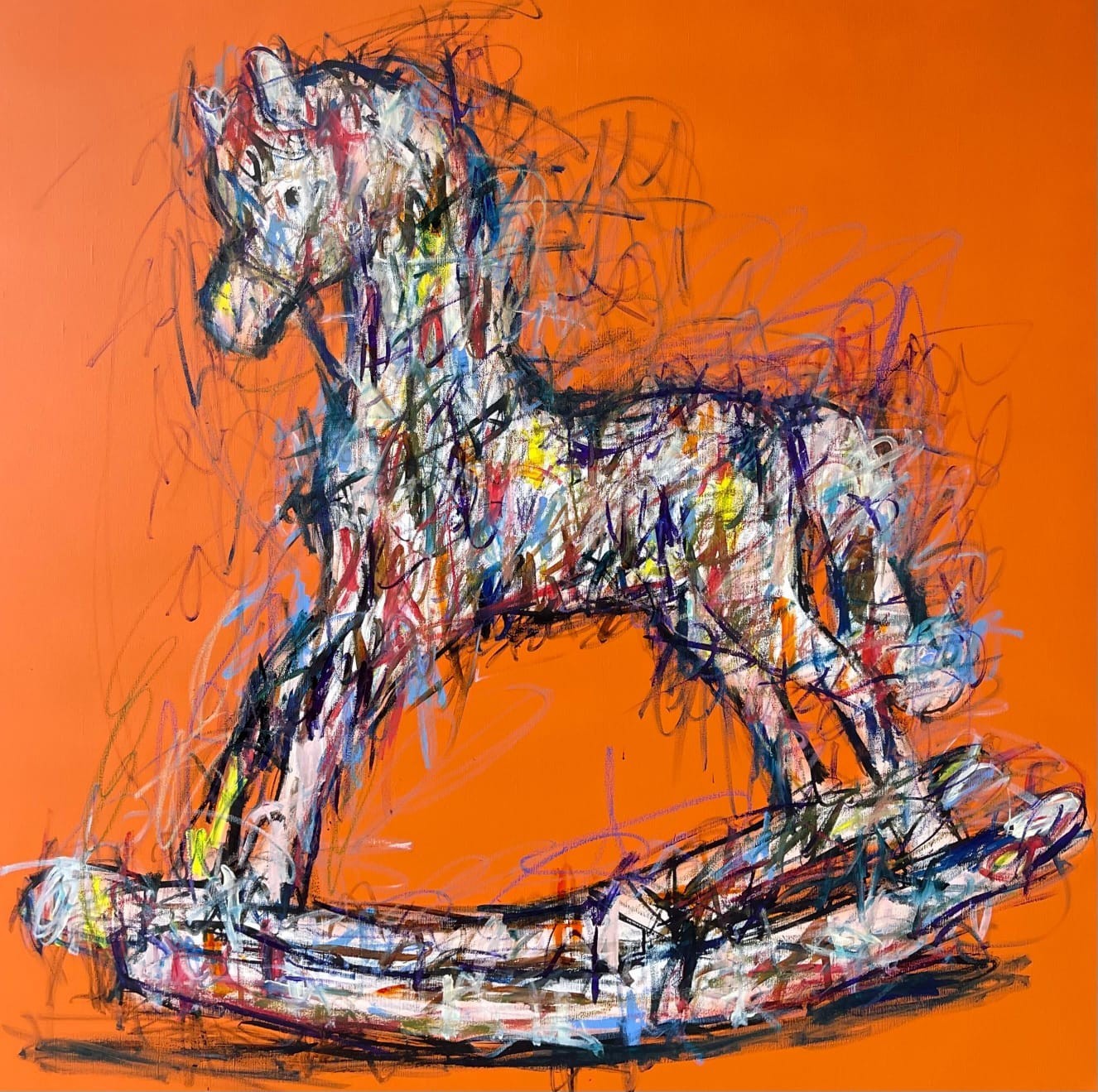 KiKo, Collection Cheval de Bois Orange KiKo, Collection Cheval de Bois Orange
