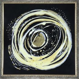 Gemälde, Planeta con anillos, Lorena Barros