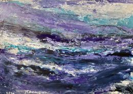 Painting, Wild seascape, Frank De Blok