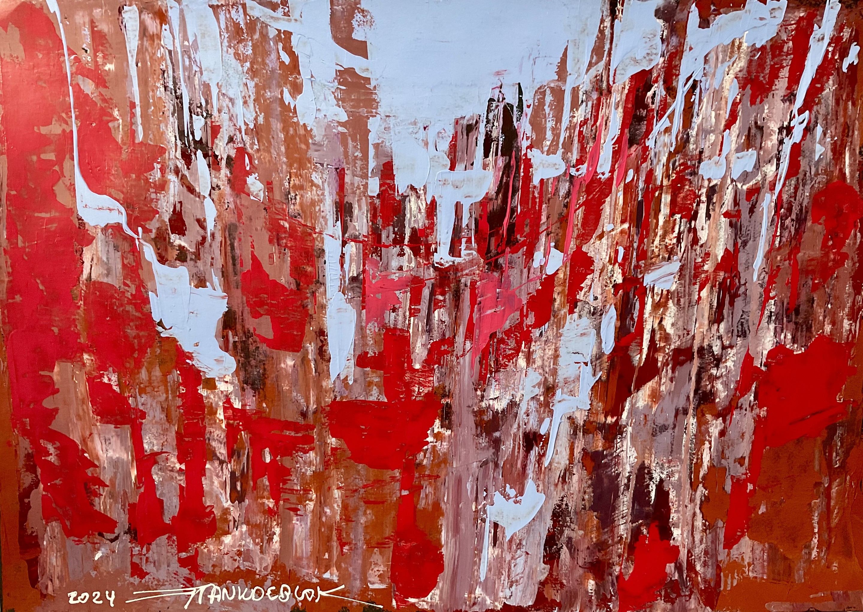 Frank De Blok, Red Canyon Cityscape Frank De Blok, Red Canyon Cityscape