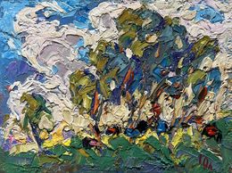 Gemälde, Green rustle of grass, Ivanyuk Oleksiy