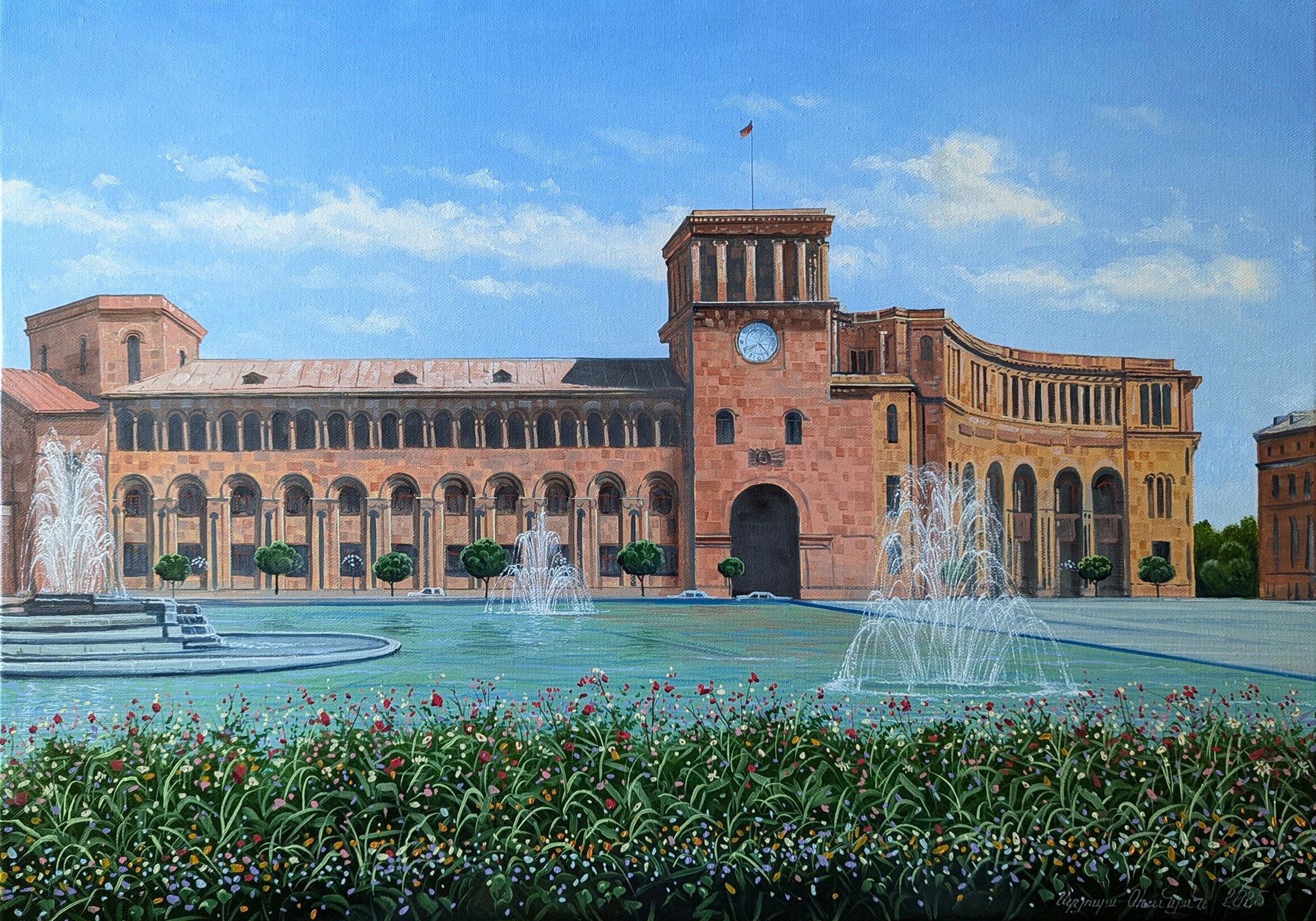 Stepan Ohanyan, Dancing Fountain of the Square Stepan Ohanyan, Dancing Fountain of the Square