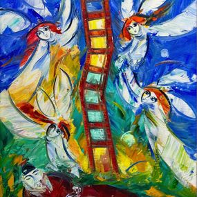 Pintura, The Ladder of Jacob, Edward Ben Avram