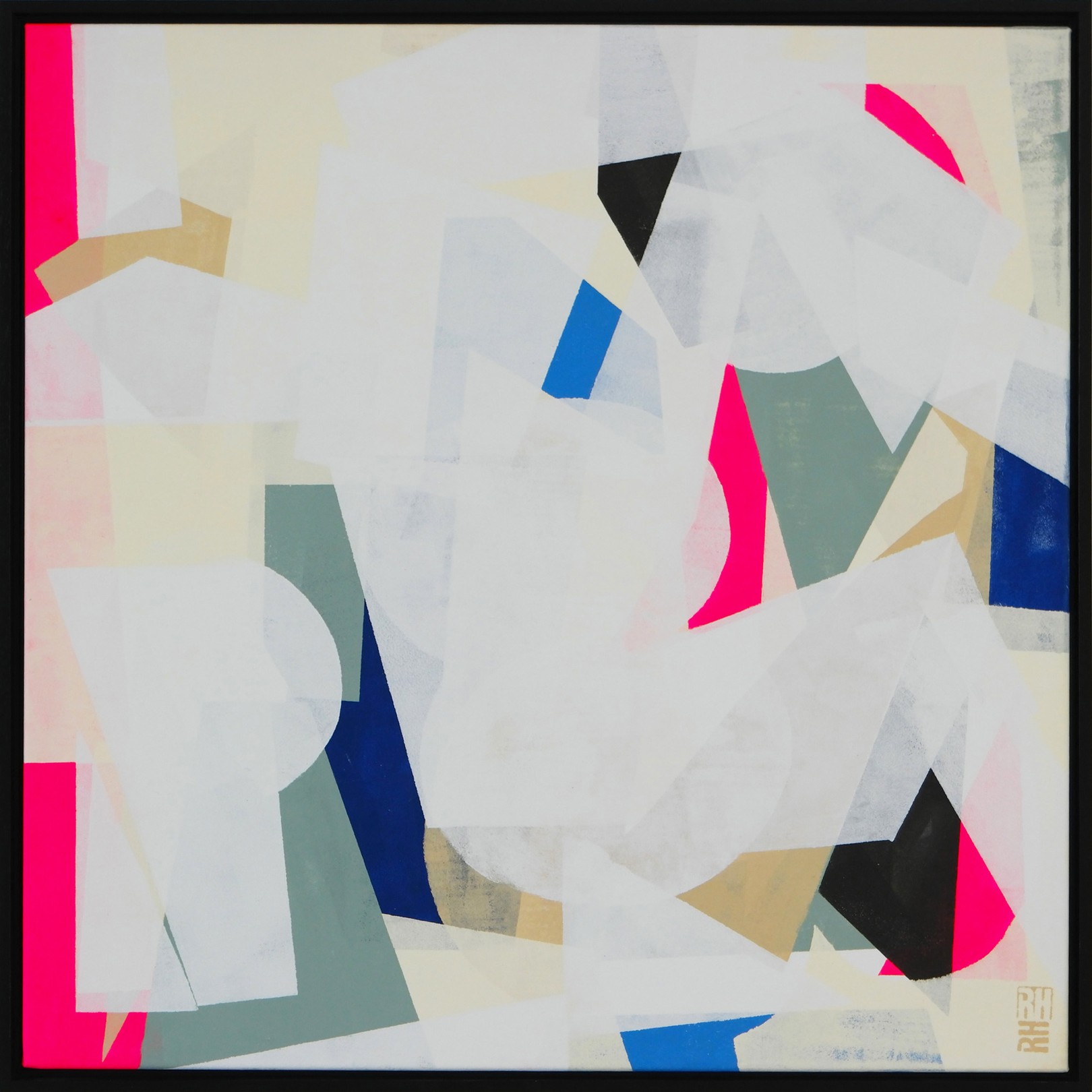 Ronald Hunter, Fractured White & Neon Ronald Hunter, Fractured White & Neon