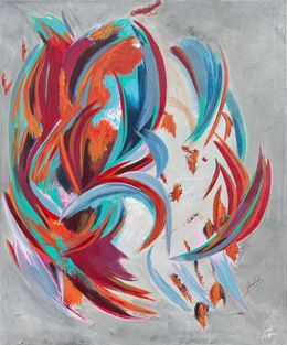 Peinture, Les doigts poissés, Conie Senac