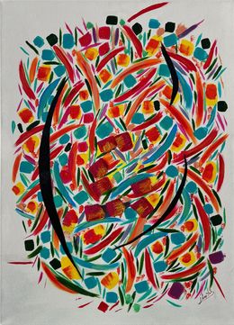 Peinture, Le souffle de la mandarine, Conie Senac