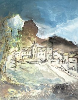 Peinture, Les promenades 5, Nicolas Gasiorowski