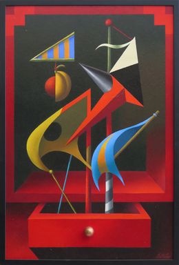 Gemälde, Art Day Drawer, Juris Dimiters