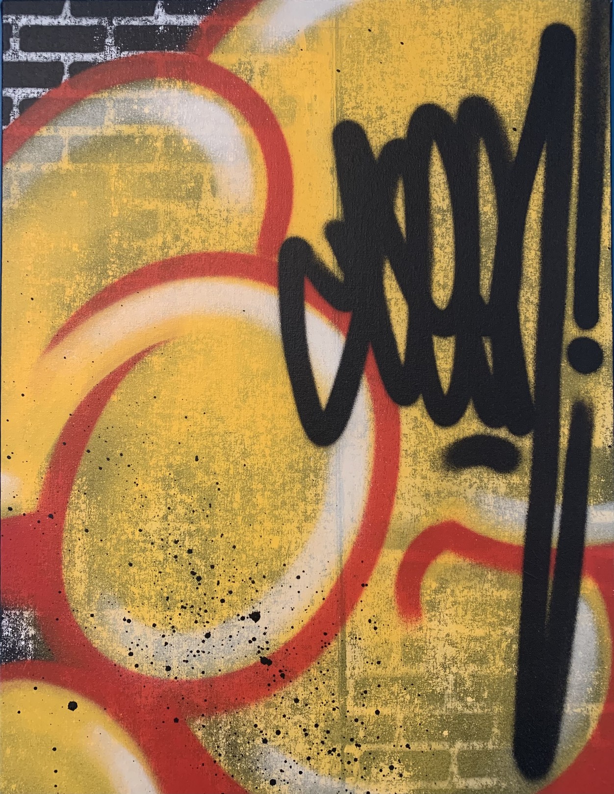Seen, Bubble Yellow (montée sur chassis) Seen, Bubble Yellow (montée sur chassis)