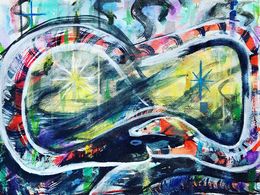 Painting, Asclepius, Niki Singleton