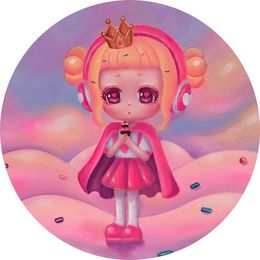 Painting, Pink serenity, Jane Kibari