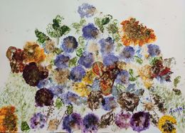 Gemälde, Flower fantasy, Anand Manchiraju
