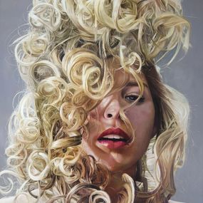 Peinture, Curly Hair, Jose Ladrón de Guevara