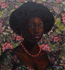 Painting, Adetutu (Royalty Brings Calmness), Bakare Abubakri-sideeq Babatunde