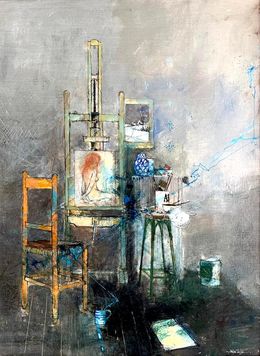 Peinture, Nature morte au chevalet, Julian Taylor
