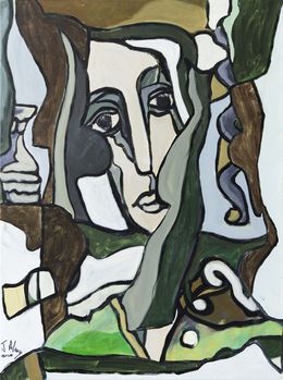 Painting, Nul ne se connait - Portrait imaginaire, Jacques Alary