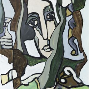Gemälde, Nul ne se connait - Portrait imaginaire, Jacques Alary