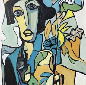 Gemälde, Tout est plein d’idées étranges - Portrait imaginaire, Jacques Alary
