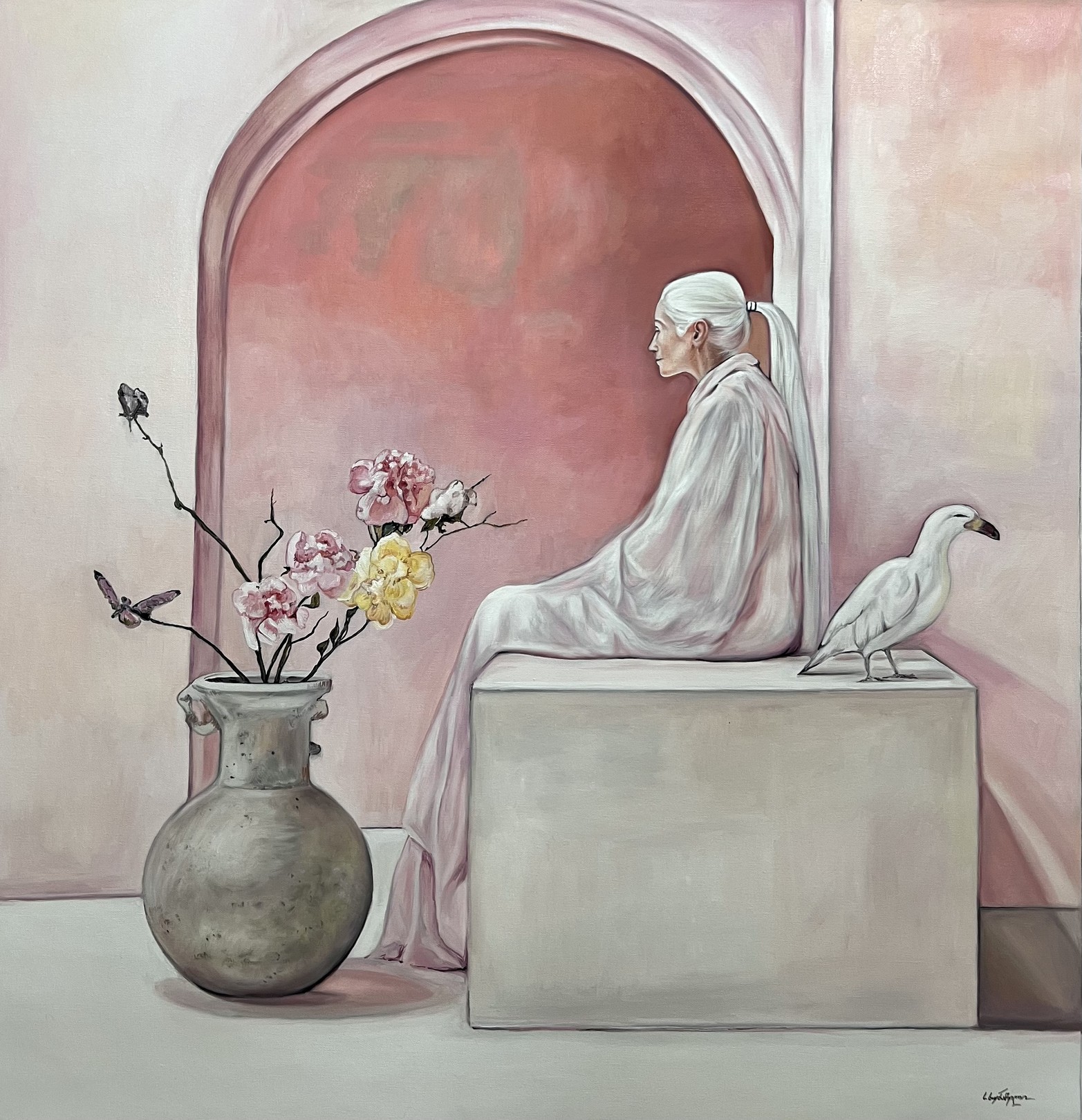 Salome Khubashvili, From the Series In the Harmony with the Sun, Pink Old Age Salome Khubashvili, From the Series In the Harmony with the Sun, Pink Old Age