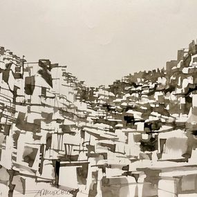 Fine Art Drawings, Bidonville, Frank De Blok