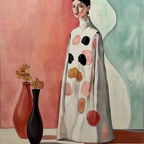 Peinture, From the Series In the Harmony with the Sun, Flower 2, Salome Khubashvili