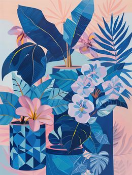 Painting, Garden of Tranquility, Valia