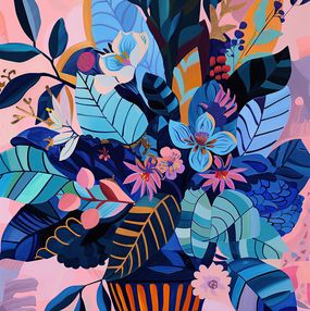Gemälde, Floral Symphony, Valia