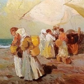 Gemälde, Pescadoras, Giner Bueno