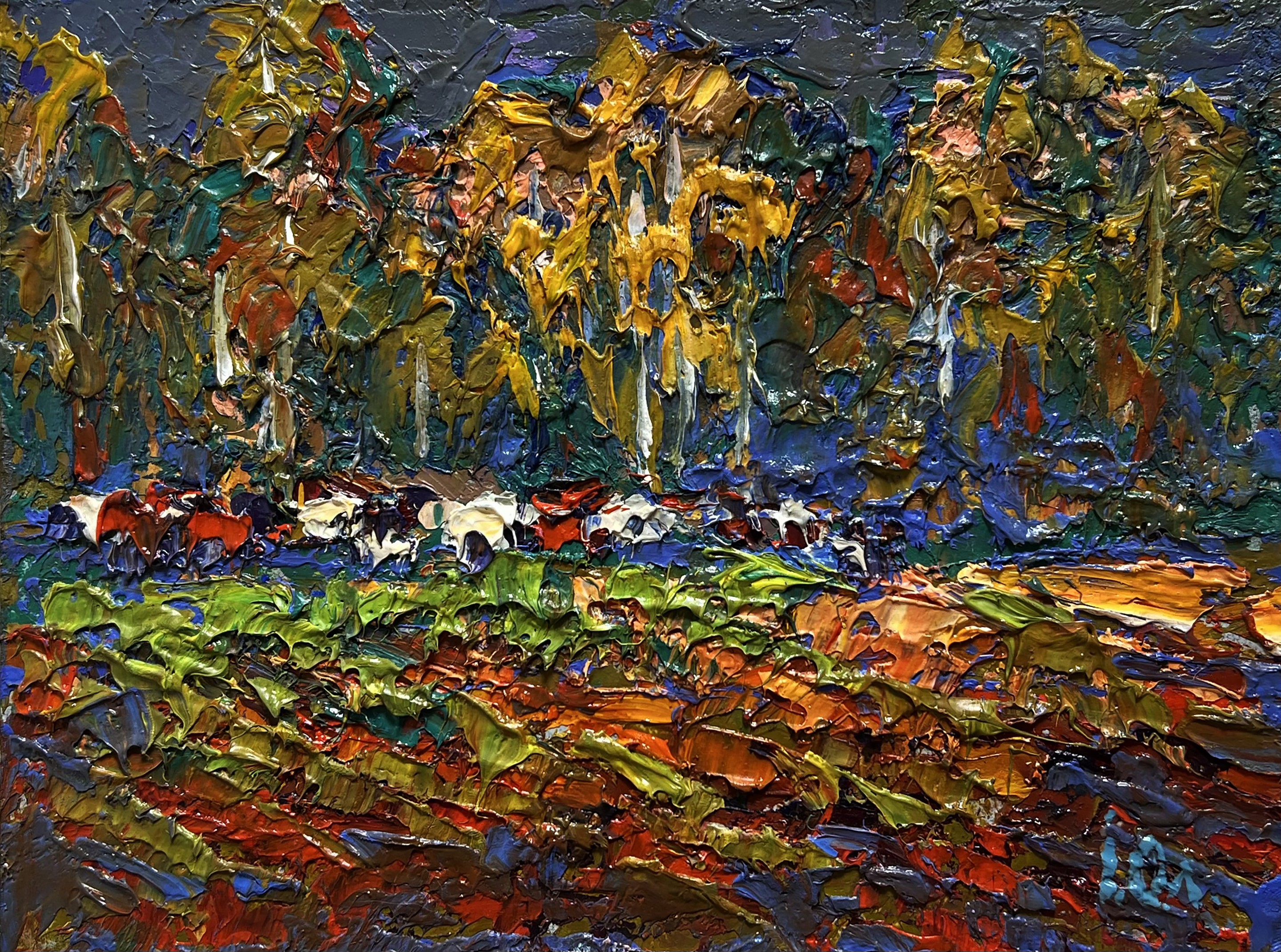 Ivanyuk Oleksiy, Autumn yellow forest Ivanyuk Oleksiy, Autumn yellow forest