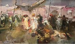 Peinture, Figures, Giner Bueno