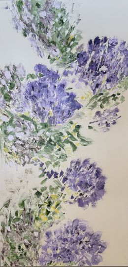 Peinture, Hortensias, Carmen Espejo