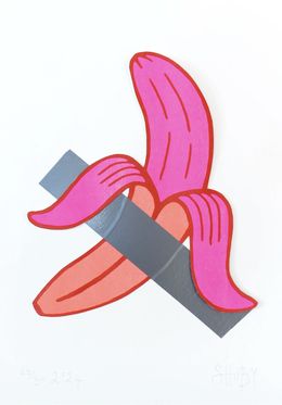 Print, Taped Banana, Shuby