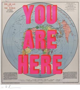Print, You are here, Dave Buonaguidi
