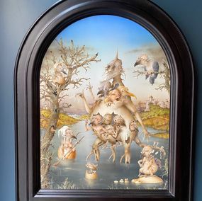 Gemälde, Les oiseaux du Loch, Gérard Willemenot