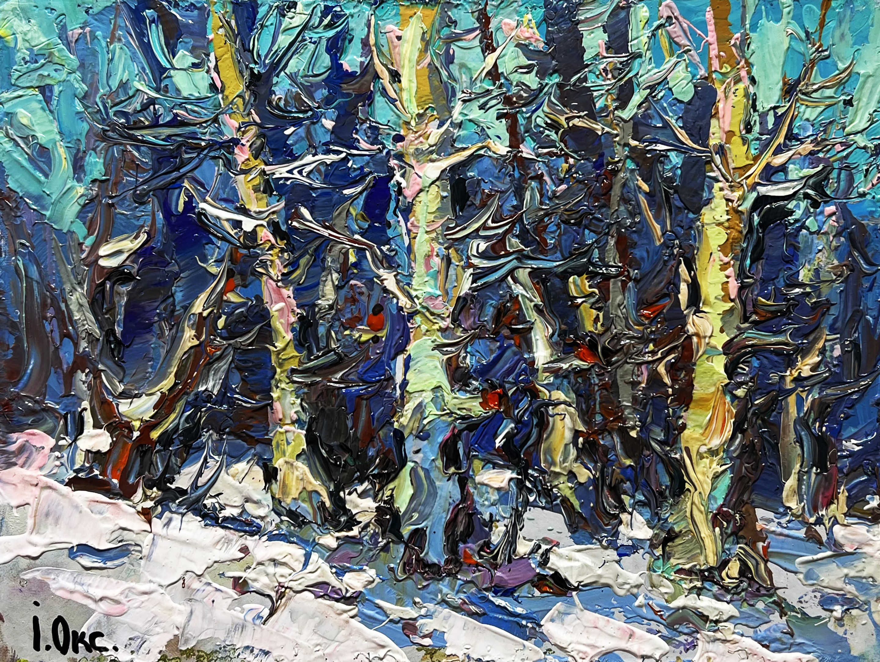 Oksana Ivanyuk, At the edge of the forest Oksana Ivanyuk, At the edge of the forest