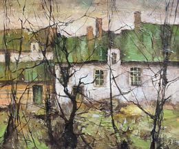 Painting, Through the Bare Branches, Davit Arstamyan