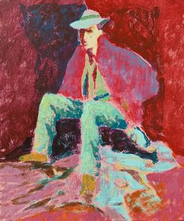 Gemälde, Cappello Azzurro, Luigi Iona