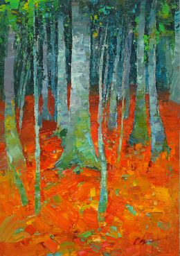 Peinture, Forest magic, Serhii Cherniakovskyi