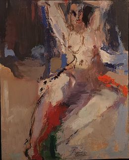 Gemälde, L'acrobate, Fabienne Comte
