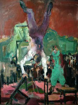 Gemälde, Les saltimbanques, Fabienne Comte