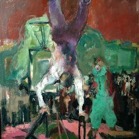 Gemälde, Les saltimbanques, Fabienne Comte