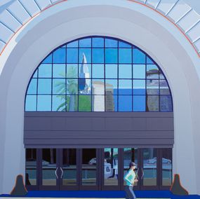 Gemälde, Afternoon Run, Embarcadero, Timothy Mulligan