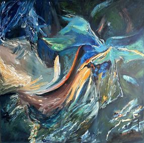 Gemälde, The Resplendent Journey – The Simurgh’s Ascend, Olga McNamara