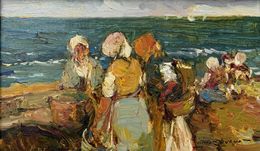 Peinture, Dones pescadores, Giner Bueno